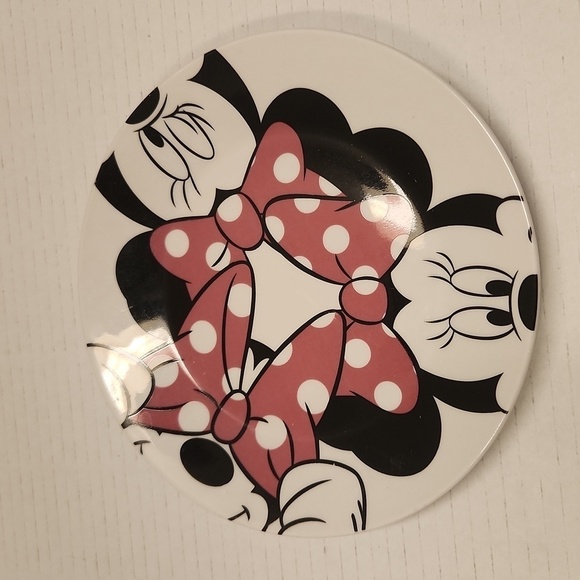 Minny Mouse plate cookie ceramic dishwashers and microwave safe - Picture 1 of 5